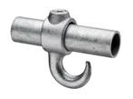 Buiskoppeling Haak Ø 60,3 mm Zink, Doe-het-zelf en Verbouw, IJzerwaren en Bevestigingsmiddelen, Verzenden, Nieuw