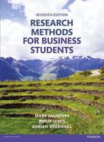 Research Methods for Business Students 9781292016627, Boeken, Verzenden, Zo goed als nieuw