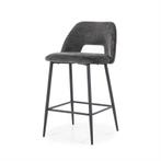 Barstoel Esmee | Antraciet Mellow, Huis en Inrichting, Stoelen, Ophalen of Verzenden, Nieuw