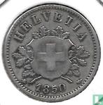 Zwitserland 10 rappen 1850, Verzenden, Overige landen, Losse munt, Goud