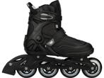Nijdam Gear Up - Inlineskates - Semi-softboot - Zwart - Maat, Verzenden, Nieuw