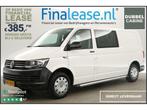 Volkswagen Transporter 2.0 TDI L2H1 140PK DC Airco €385pm, Volkswagen, Wit, Nieuw, Lease