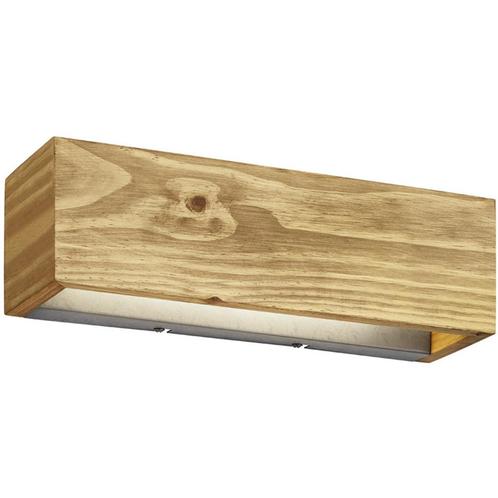 LED Wandlamp - Trion Brida - 13W - Warm Wit 3000K - 1-lichts, Huis en Inrichting, Lampen | Wandlampen, Nieuw, Hout, Ophalen of Verzenden