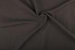 Linnen stof Donkertaupe – Gewassen linnen, Overige kleuren, 120 cm of meer, Ophalen of Verzenden, Linnen