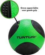 Tunturi Medicine Ball - Medicijnbal - 2kg - Groen/Zwart -, Ophalen of Verzenden, Nieuw