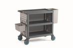 Afruimwagen | 140(b)x53(d)x99(h) cm | Draagkracht: 200 KG, Verzenden, Nieuw in verpakking