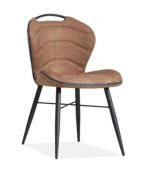 Eetkamerstoel Talent - eetkamerstoelen - Cognac, Huis en Inrichting, Stoelen, Bruin, Nieuw, Overige materialen