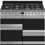 Smeg SYD4110-1 110cm Symphony RVS Dubbele oven - 7 branders