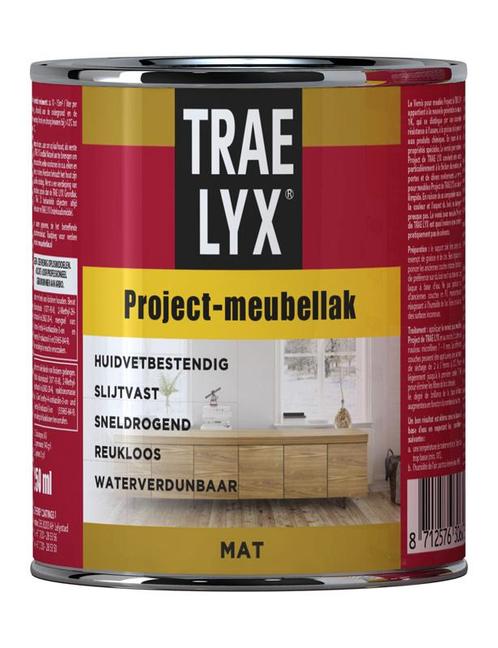 Trae lyx project meubellak mat, 250 ml, Doe-het-zelf en Verbouw, Verf, Beits en Lak, Nieuw, Verzenden