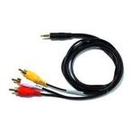 3,5 inch Jack naar Tulp Audio Video Kabel 1,5 meter, Ophalen of Verzenden, Nieuw