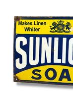 Sunlight Soap - Emaille plaat - Emaille, Antiek en Kunst, Antiek | Wandborden en Tegels