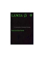 1980 LANCIA BETA INSTRUCTIEBOEKJE ENGELS, Auto diversen, Handleidingen en Instructieboekjes