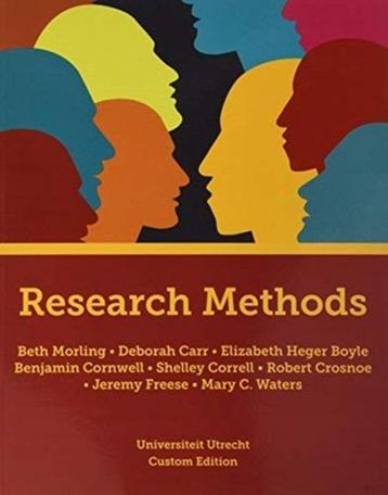 Research Methods, Universiteit Utrecht,, 9780393445213