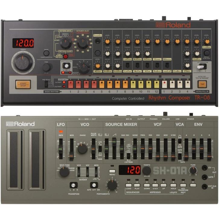 Roland TR-08 & SH-01A set, Muziek en Instrumenten, Synthesizers, Verzenden