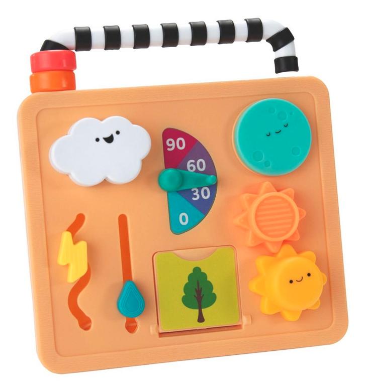 Sassy Sensory Seasons Busy Board Activiteiten Bord S80821, Kinderen en Baby's, Speelgoed | Babyspeelgoed, Nieuw, Verzenden