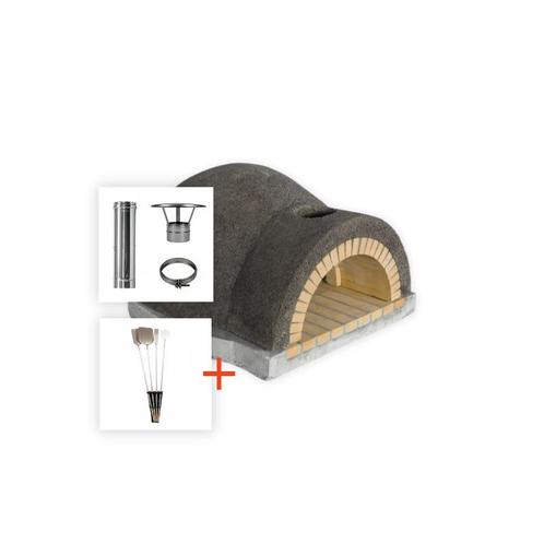 Pizzaoven classic mini incl. rookkanaalset en..., Tuin en Terras, Pizzaovens, Ophalen of Verzenden