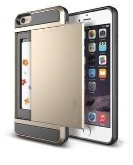 iPhone 6 Plus / 6S+ Slide Armor Hoesje Met Pashouder, Telecommunicatie, Mobiele telefoons | Hoesjes en Frontjes | Apple iPhone