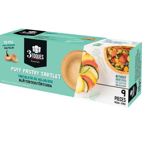 Pidy Bladerdeeg Tartelette 7cm (9 st.), Hobby en Vrije tijd, Taarten en Cupcakes maken, Nieuw, Verzenden