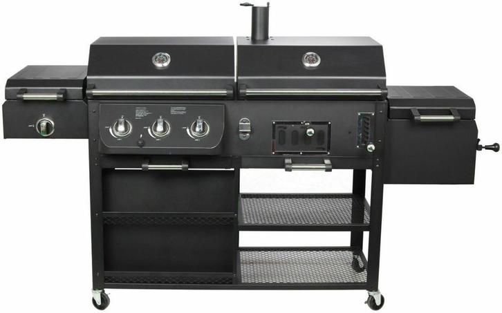 4-in-1 Combi barbecue Arizona, Tuin en Terras, Houtskoolbarbecues, Nieuw, Verzenden