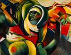 Franz Marc – Der Mandrill (1913) | 60x80, Ophalen of Verzenden, Nieuw