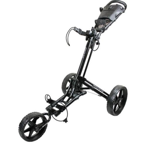 Fastfold Flex 360 3Wiel Golftrolley Charcoal/Zwart, Sport en Fitness, Golf, Golfkar, Nieuw, Overige merken, Ophalen of Verzenden