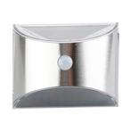 Solar wandlamp Flint RVS met bewegingsmelder, Zonne-energie, Verzenden, Minder dan 50 watt, Wandlamp