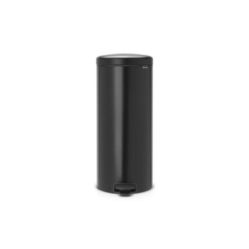 Brabantia Pedaalemmer newIcon 30 ltr - mat Zwart, Huis en Inrichting, Woonaccessoires | Prullenbakken, Nieuw, Verzenden