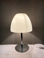Tafellamp - Glas, Chroom - Nickel Mini Lamp, Antiek en Kunst