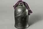 Altaarschel - Bronzen Tempelklok (Bonsho) - Drakenhandvat &