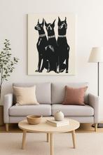 Vincent van Vlooten - Doberman art, Antiek en Kunst