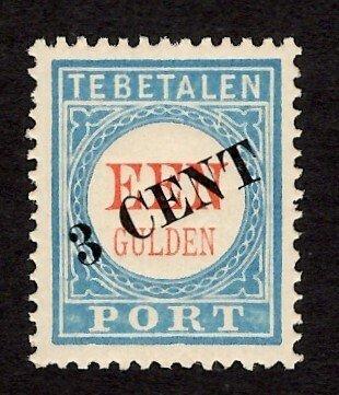 Nederland 1910 - Port 1910 met opdruk met plaatfout barst, Postzegels en Munten, Postzegels | Nederland