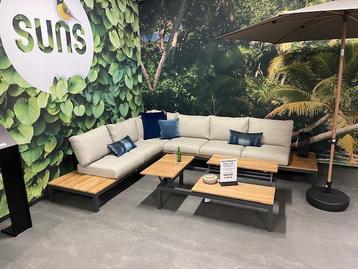 Suns Memphis lounge set incl. soft grey all weather kussens beschikbaar voor biedingen