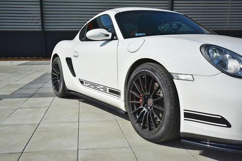 Zijskirts Porsche Caymans S 978C Maxton Glans Zwart, Auto-onderdelen, Carrosserie en Plaatwerk, Ophalen of Verzenden