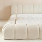 Adore Designbed Beige - Zonder Matras, Huis en Inrichting, Slaapkamer | Matrassen en Bedbodems, Verzenden, Nieuw, Matras