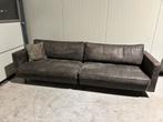 Super mooie antraciete bank, Huis en Inrichting, Banken | Bankstellen, Minder dan 75 cm, 150 tot 200 cm, Driepersoons, Zo goed als nieuw