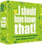 I Should Have Known That! - Game | Koelkastpoezie -, Hobby en Vrije tijd, Gezelschapsspellen | Kaartspellen, Verzenden, Nieuw