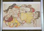Egon Schiele (after) - Two models reclinging, 1915 - Vintage