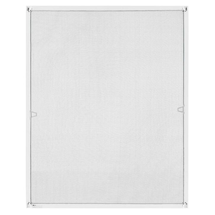 Vliegenhor / Raamhor / Hor - 110 x 130 cm - Wit - Incl. Beve, Doe-het-zelf en Verbouw, Deuren en Horren, Nieuw, Verzenden