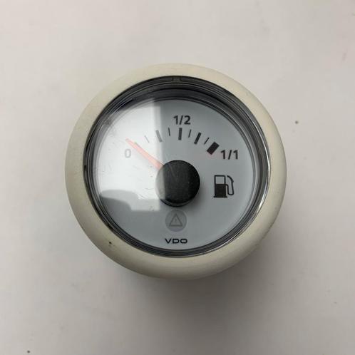 Bieden: VDO A2C53412992 12/24V fuel level indicator white, Watersport en Boten, Bootonderdelen, Motor en Techniek, Nieuw, Zeilboot of Motorboot