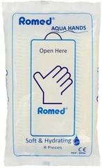 ROMED VOCHTIGE WASHANDJES PAK 8 STUKS, Verzenden, Nieuw