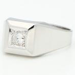 Zonder Minimumprijs - Ring - 14 karaat Witgoud -  0.25ct.