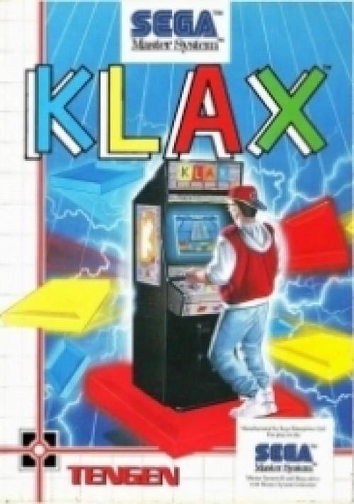 Klax (Sega Master System), Spelcomputers en Games, Games | Sega, Gebruikt, Verzenden
