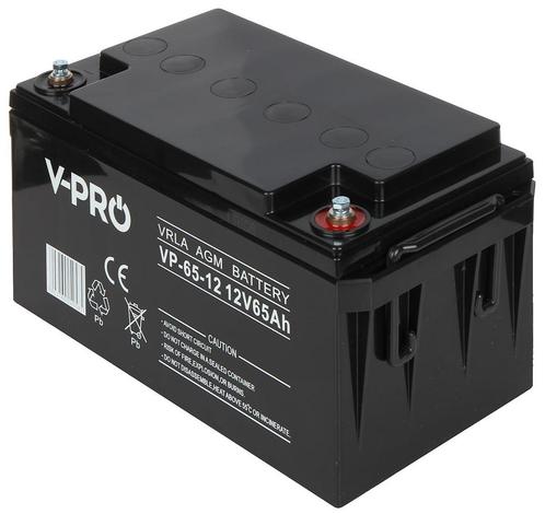 WL4 SB-12-650 accu 12VDC 65Ah voor bijvoorbeeld een, Doe-het-zelf en Verbouw, Zonnepanelen en Toebehoren, Nieuw, Ophalen of Verzenden