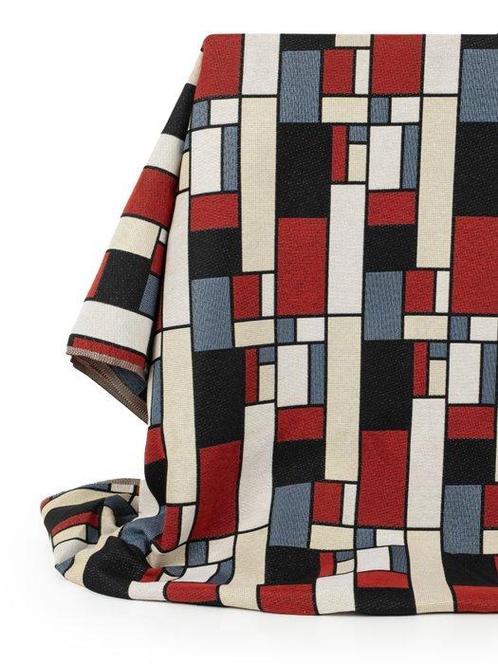 Pieter Cornelis Mondriaan - Indrukwekkende Gobelin-stoffen, Antiek en Kunst, Antiek | Kleden en Textiel