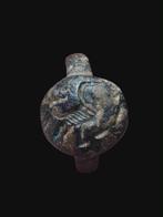 Oud-Romeins Bronze Rare Legion Aquila Seal Ring (Zonder, Sieraden, Tassen en Uiterlijk