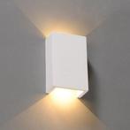 QAZQA Gipsy Meaux S - Wandlamp - 2 lichts - 100 mm - wit, Verzenden