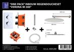 Best Design Verona M 300 inbouw regendoucheset chroom, Nieuw, Ophalen of Verzenden
