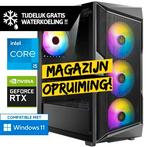 Core i5 + Waterkoeling - RTX 4060 - 32GB - 1TB  - Game PC, Nieuw