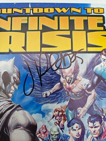 Countdown to Infinite Crisis #1 - 2nd Printing - Signed by beschikbaar voor biedingen