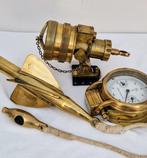 Sleeplog - Brons, Emaille, Glas, Messing - Walkers Trident